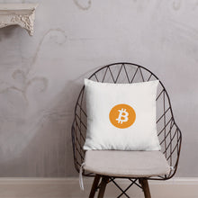Load image into Gallery viewer, Bitcoin Dreaming Pillow