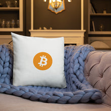 Load image into Gallery viewer, Bitcoin Dreaming Pillow