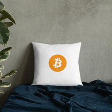 Load image into Gallery viewer, Bitcoin Dreaming Pillow