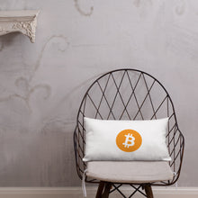 Load image into Gallery viewer, Bitcoin Dreaming Pillow
