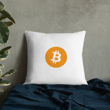 Load image into Gallery viewer, Bitcoin Dreaming Pillow