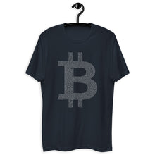 Load image into Gallery viewer, Bitcoin White Print History T-shirt (Multiple Colors)