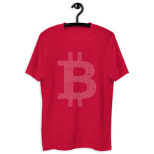 Load image into Gallery viewer, Bitcoin White Print History T-shirt (Multiple Colors)