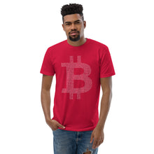 Load image into Gallery viewer, Bitcoin White Print History T-shirt (Multiple Colors)