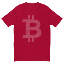 Load image into Gallery viewer, Bitcoin White Print History T-shirt (Multiple Colors)
