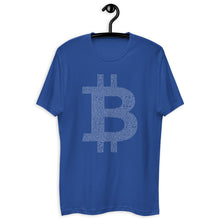 Load image into Gallery viewer, Bitcoin White Print History T-shirt (Multiple Colors)