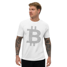 Load image into Gallery viewer, Bitcoin Black Print History T-shirt (Multiple Colors)