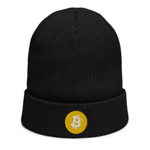 Load image into Gallery viewer, Yellow Bitcoin Beanie (multiple colors)