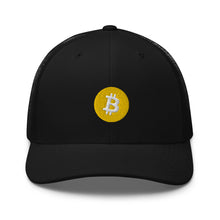 Load image into Gallery viewer, Yellow Bitcoin Trucker Cap (multiple colors)