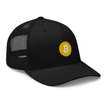 Load image into Gallery viewer, Yellow Bitcoin Trucker Cap (multiple colors)