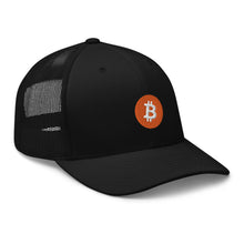 Load image into Gallery viewer, Orange Bitcoin Trucker Cap (multiple colors)