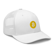 Load image into Gallery viewer, Yellow Bitcoin Trucker Cap (multiple colors)