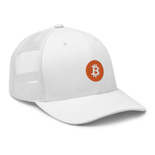 Load image into Gallery viewer, Orange Bitcoin Trucker Cap (multiple colors)