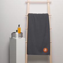 Load image into Gallery viewer, Orange Bitcoin Towel (multiple colors)