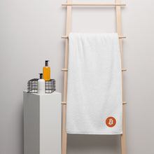 Load image into Gallery viewer, Orange Bitcoin Towel (multiple colors)