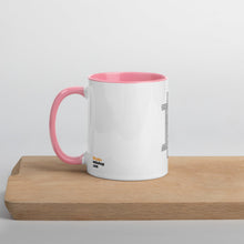 Load image into Gallery viewer, Mug White - Bitcoin History Black (Different Colors)