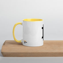 Load image into Gallery viewer, Mug White - Bitcoin Icon Black (Different Colors)