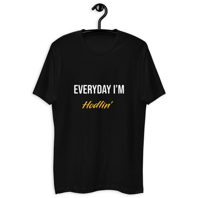 Everyday Hodlin White Print T-shirt (Multiple Colors)