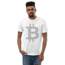 Load image into Gallery viewer, Bitcoin Black Print History T-shirt (Multiple Colors)

