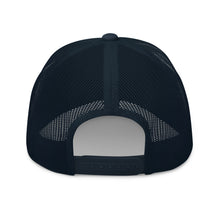 Load image into Gallery viewer, White Bitcoin Icon Trucker Cap (multiple colors)
