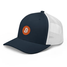 Load image into Gallery viewer, Orange Bitcoin Trucker Cap (multiple colors)
