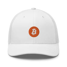 Load image into Gallery viewer, Orange Bitcoin Trucker Cap (multiple colors)
