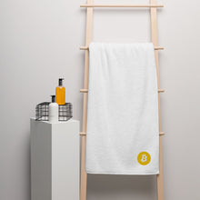 Load image into Gallery viewer, Yellow Bitcoin Towel (multiple colors)
