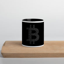 Load image into Gallery viewer, Mug Black - Bitcoin History White
