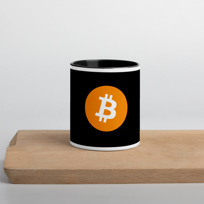 Mug Black - Bitcoin Logo