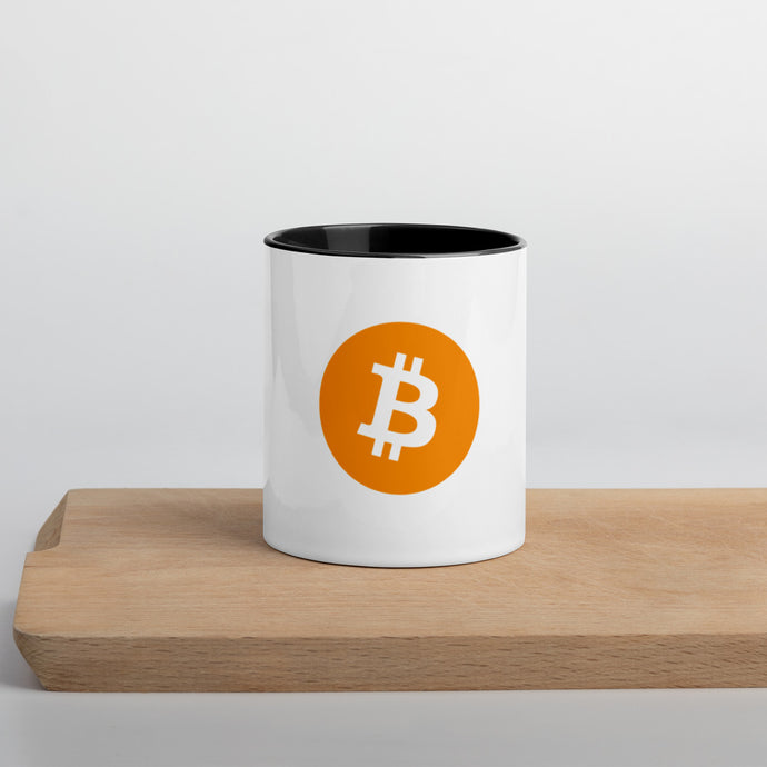 Mug White - Bitcoin Logo