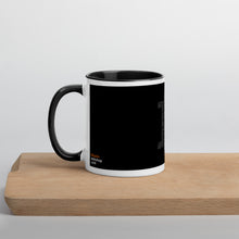 Load image into Gallery viewer, Mug Black - Bitcoin History White
