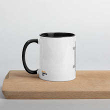 Load image into Gallery viewer, Mug White - Bitcoin History Black (Different Colors)
