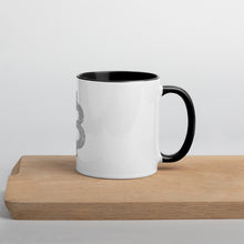 Load image into Gallery viewer, Mug White - Bitcoin History Black (Different Colors)
