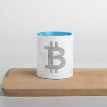 Load image into Gallery viewer, Mug White - Bitcoin History Black (Different Colors)
