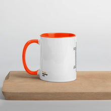 Load image into Gallery viewer, Mug White - Bitcoin History Black (Different Colors)
