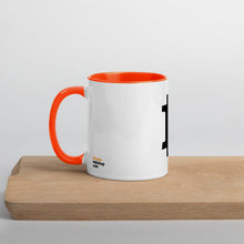 Load image into Gallery viewer, Mug White - Bitcoin Icon Black (Different Colors)

