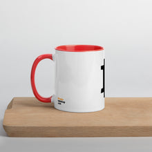 Load image into Gallery viewer, Mug White - Bitcoin Icon Black (Different Colors)
