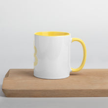 Load image into Gallery viewer, Mug White - Bitcoin History Gold (Black or Yellow)
